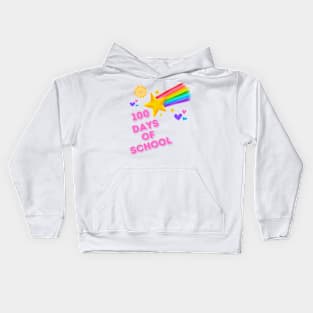 100 days of school Kids Hoodie